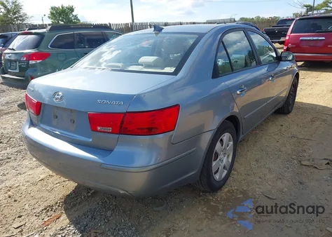 2010 Hyundai Sonata Gls z USA, uszkodzony, nr VIN 5NPET4AC4AH644599